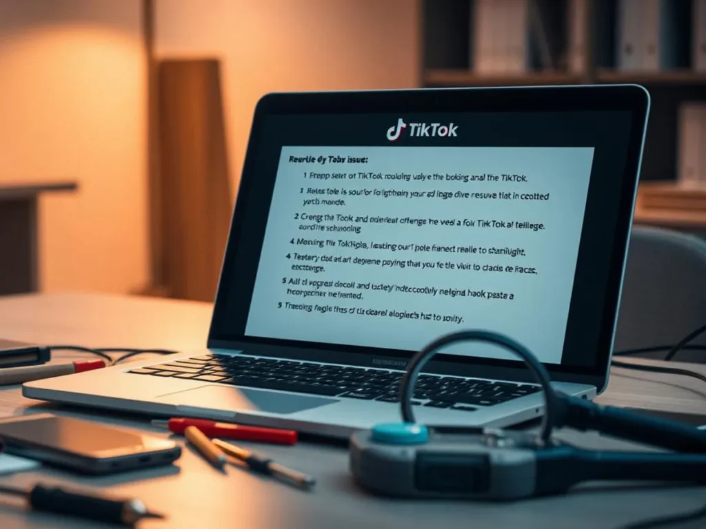tiktok troubleshooting steps TikTok Down